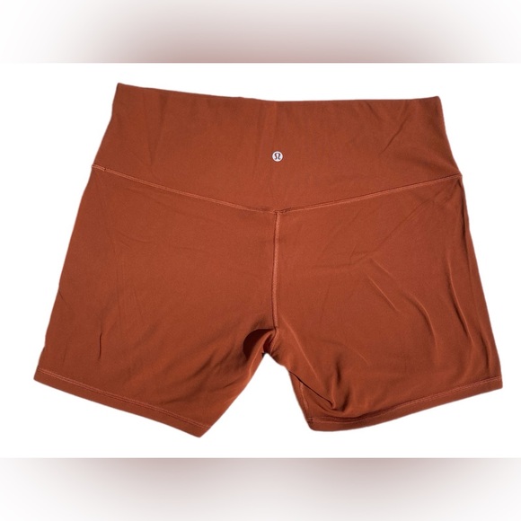 lululemon athletica align short 6” Dark Terracotta size 16 - Picture 12 of 15